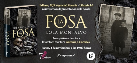 Presentación en Madrid de La Fosa de Lola Montalvo