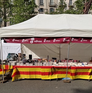 Ven a vernos a la parada en Paseo de Gracia, 36 