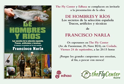 Presentación en Madrid de: De hombres y ríos de Francisco Narla