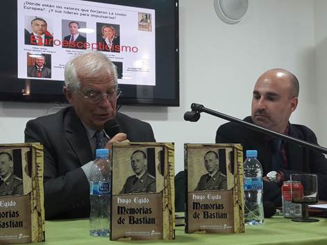 Presentación de Memorias de Bastian de Hugo Egido en Madrid