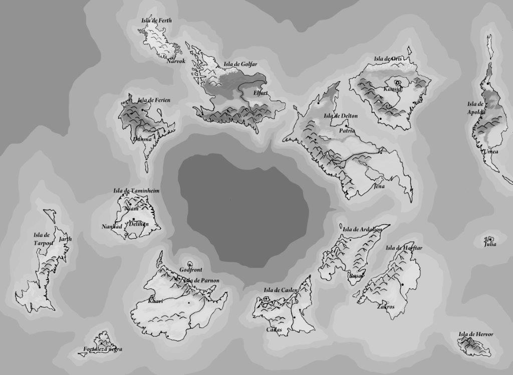 mapa Mundo de Harleck