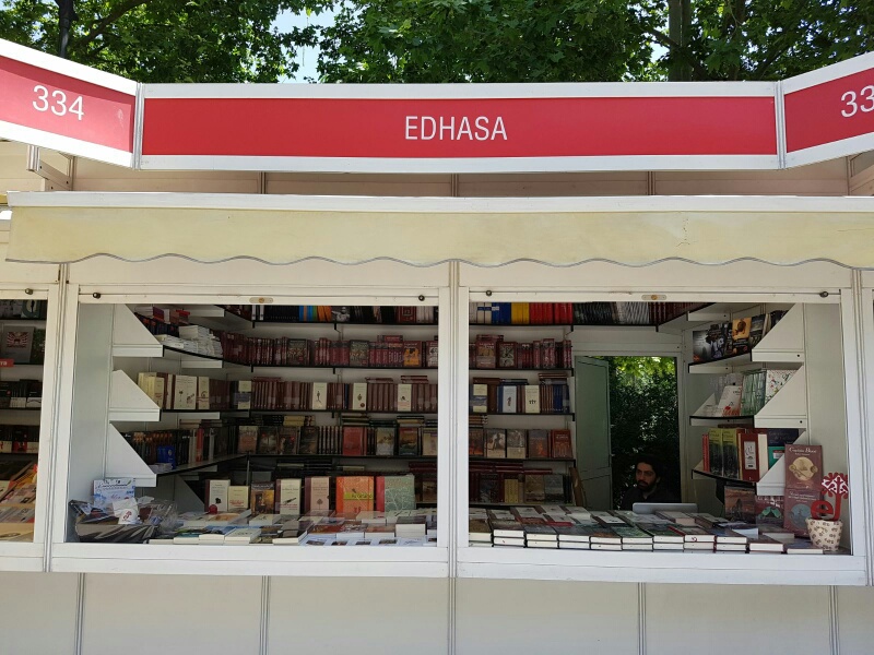 Edhasa-caseta-Feria del Libro de Madrid